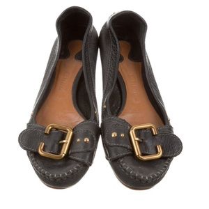 Chloe Buckle Flats 😍 Color: Gray